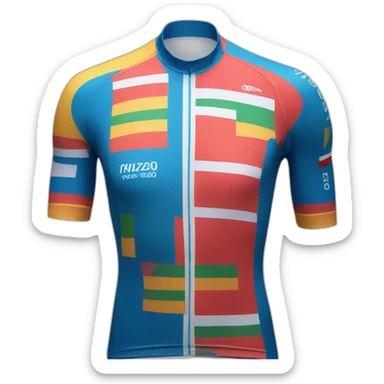 cycling world champion jersey sticker