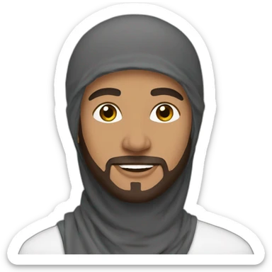 Muslim motivation sports sticker