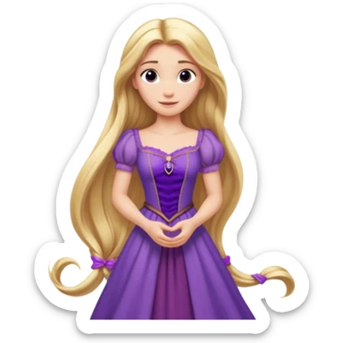 Rapunzel Disney sticker