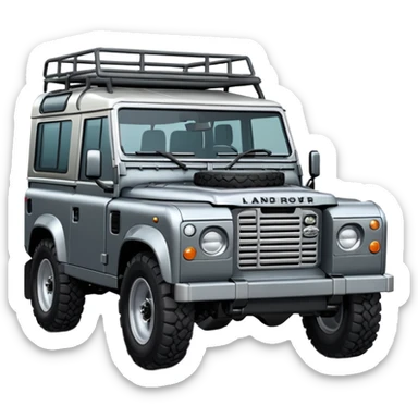 land rover sticker