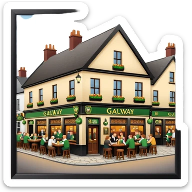 gallway irish pub emoji sticker