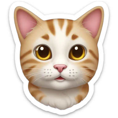 Cuty Cat  sticker