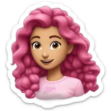 Framboise sur Ariana grande sticker