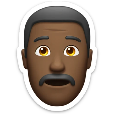 Man who uses that bullet shooting thing to massage his temples sticker