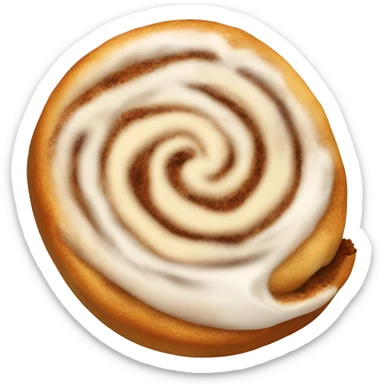 Cinnamon roll sticker