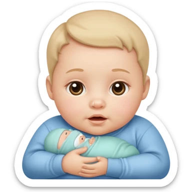 Bebe recem nascido sticker