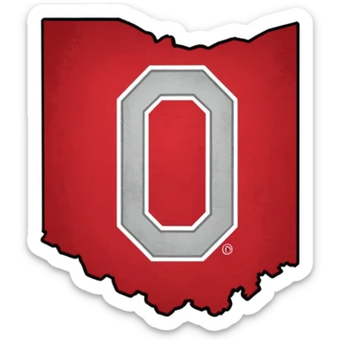 Ohio State Outline sticker