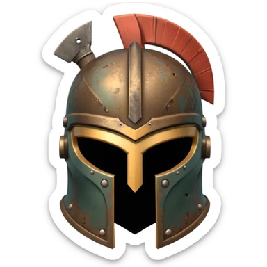 spartan helmet sticker