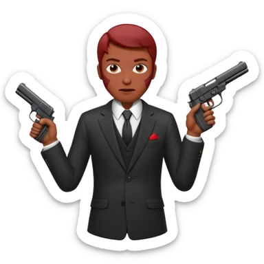 red spy sticker