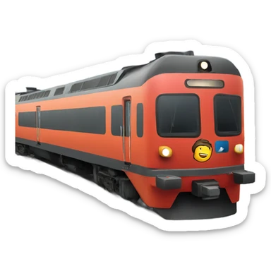 Train for tourists sticker