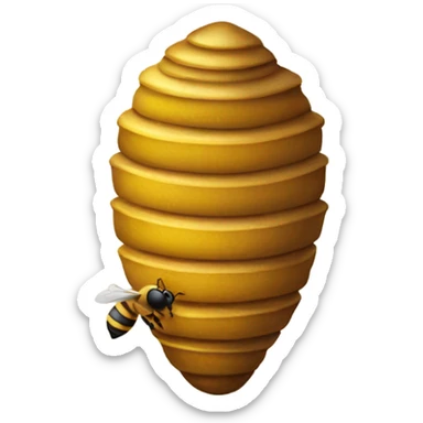 bee hive sticker