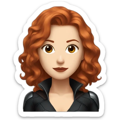 Black widow Natasha romanoff sticker