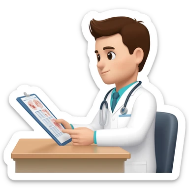 doctor's case sticker