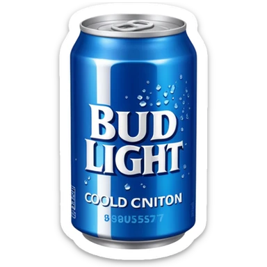 Bud Light sticker