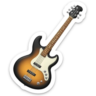create emoji gitar bass sire marcus sticker