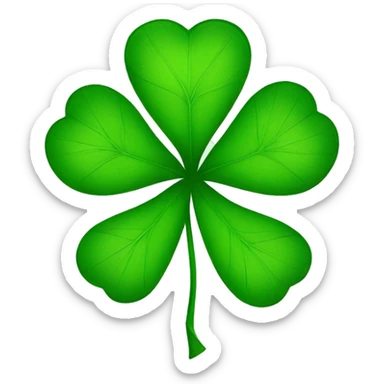 shamrock sticker