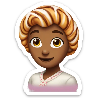 Coquette cinnamon roll  sticker