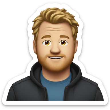 james cordon sticker