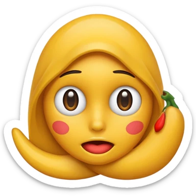 Nacid man sucking penis sticker