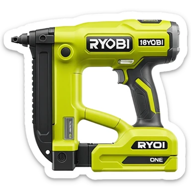 RYOBI 18V ONE+ AirStrike 18-Gauge Cordless Brad Nailer emoji style  sticker