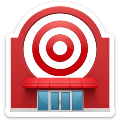 Target store sticker