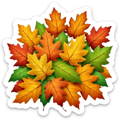 autumn sticker
