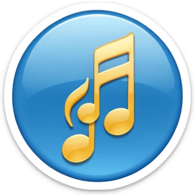 i want to create pack for discord bot music button for emoji color blue sticker