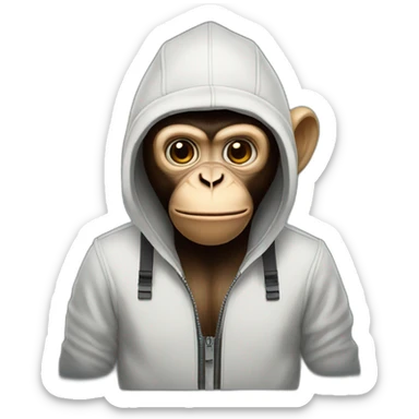 hacker-monkey sticker