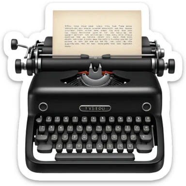 small like typing sticker