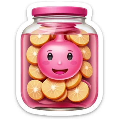 Pickled ginger sticker