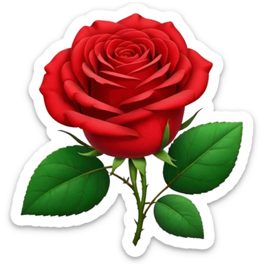 𝔄 𝔯𝔢𝔞𝔩𝔦𝔰𝔱𝔦𝔠 𝔯𝔬𝔰𝔢 sticker