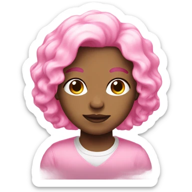 something pink that can express a transgender femboy sticker