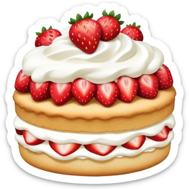 strawberry shortcake sticker