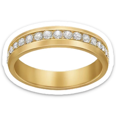 Man’s wedding ring sticker