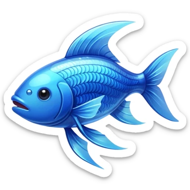 water elemental fish sticker