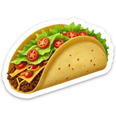 Taco Hero sticker