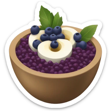 acai bowl sticker