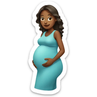 Pregnant  sticker