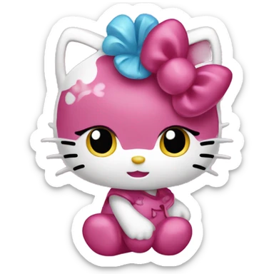 Hello-kitty hello-kitty sticker