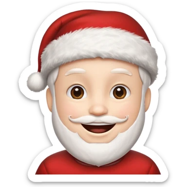 happy emoji  Christmas mood  sticker