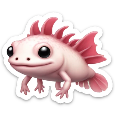 axolotl sticker