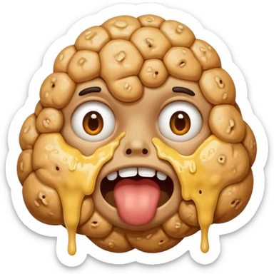 nasty, disgusting vomit - person sticker