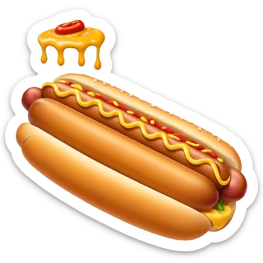 Chili hot dog  sticker