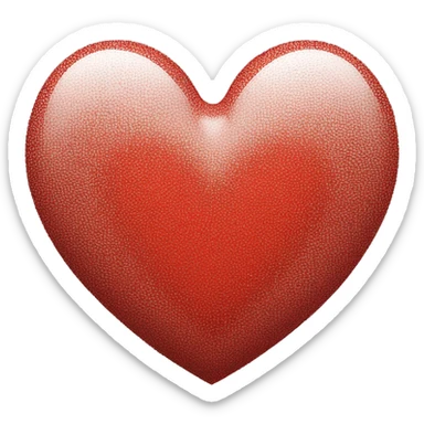 Heart with heart inside sticker