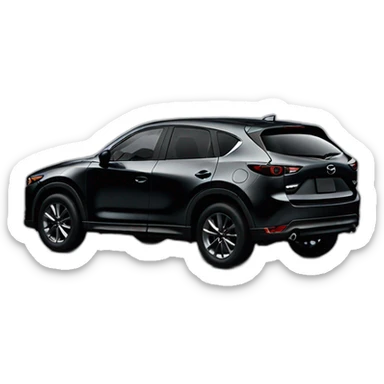 Black Mazda CX-50 sticker