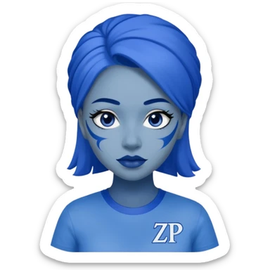 Zeta Phi Beta sticker