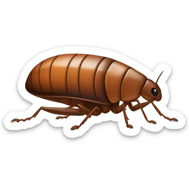 running cockroach emoji sticker