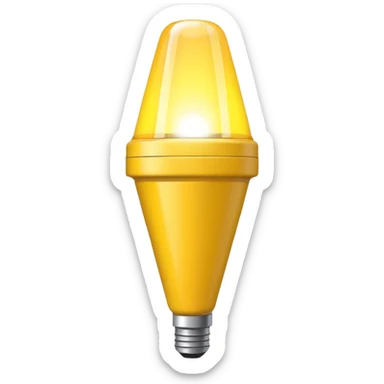 Flashlight beam sticker