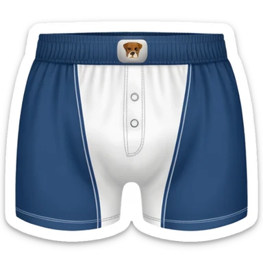boxer trouser sticker