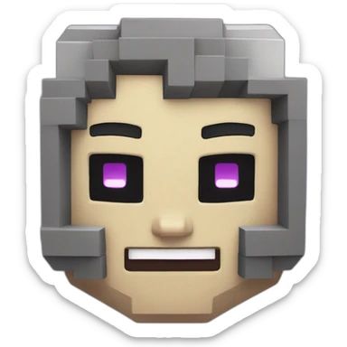 Shulker minecraft sticker